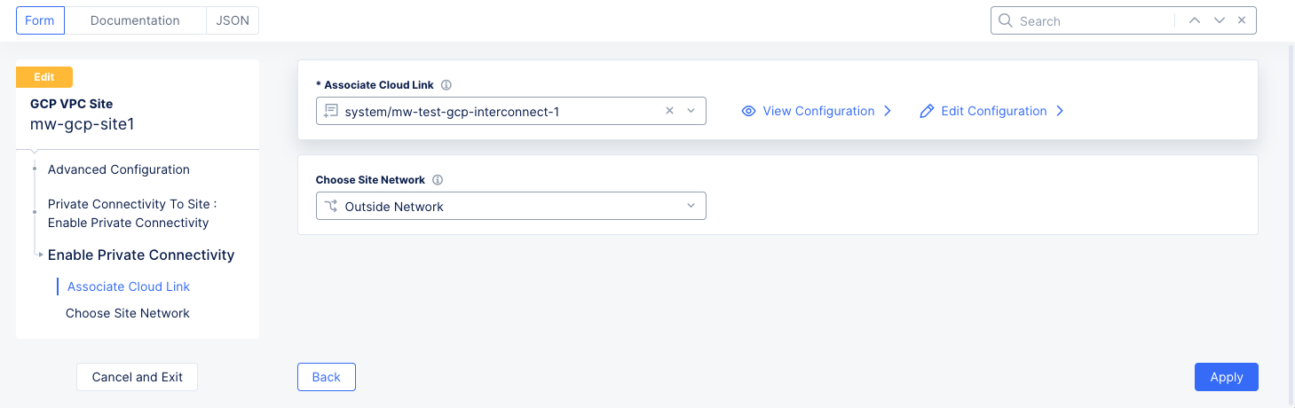 Figure: Private Connectivity