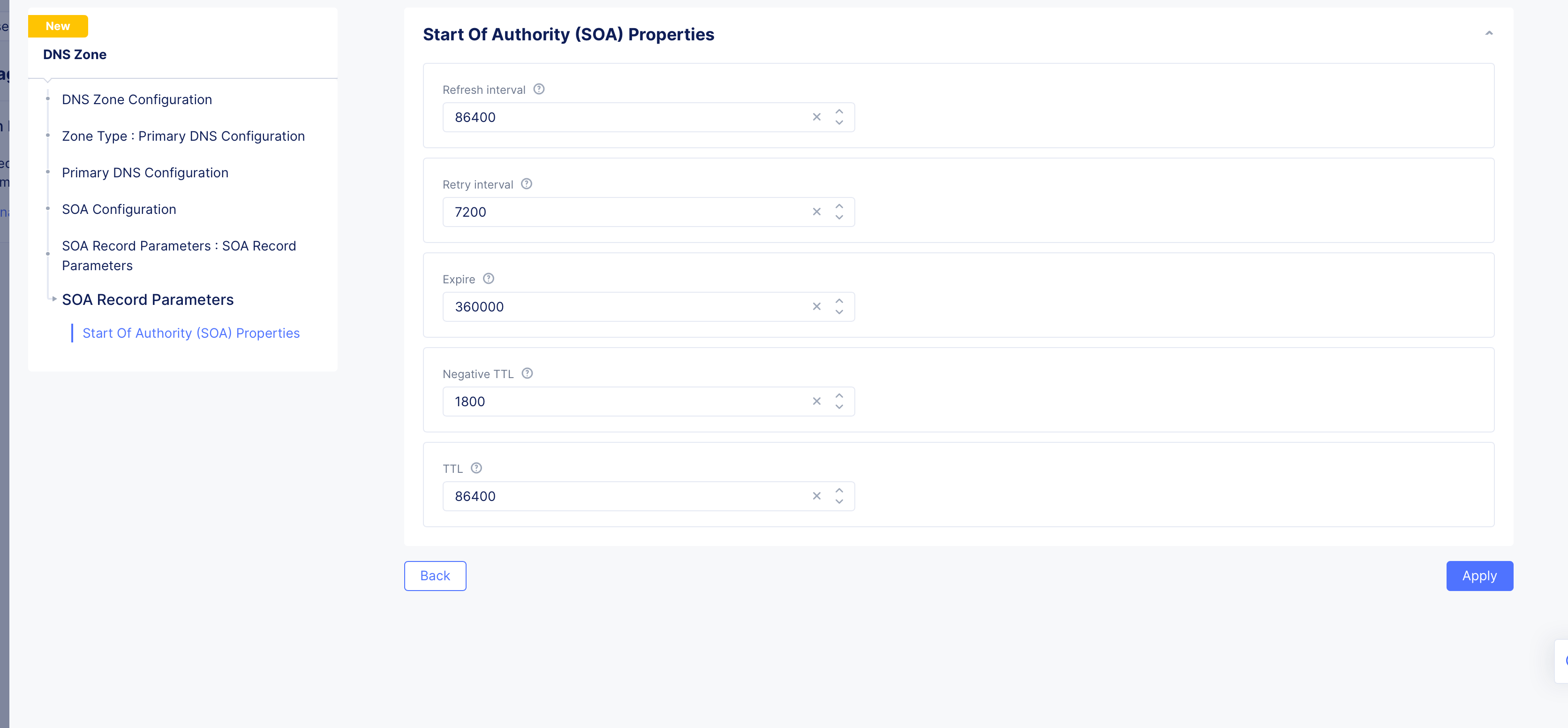 Figure: SOA Custom Configuration