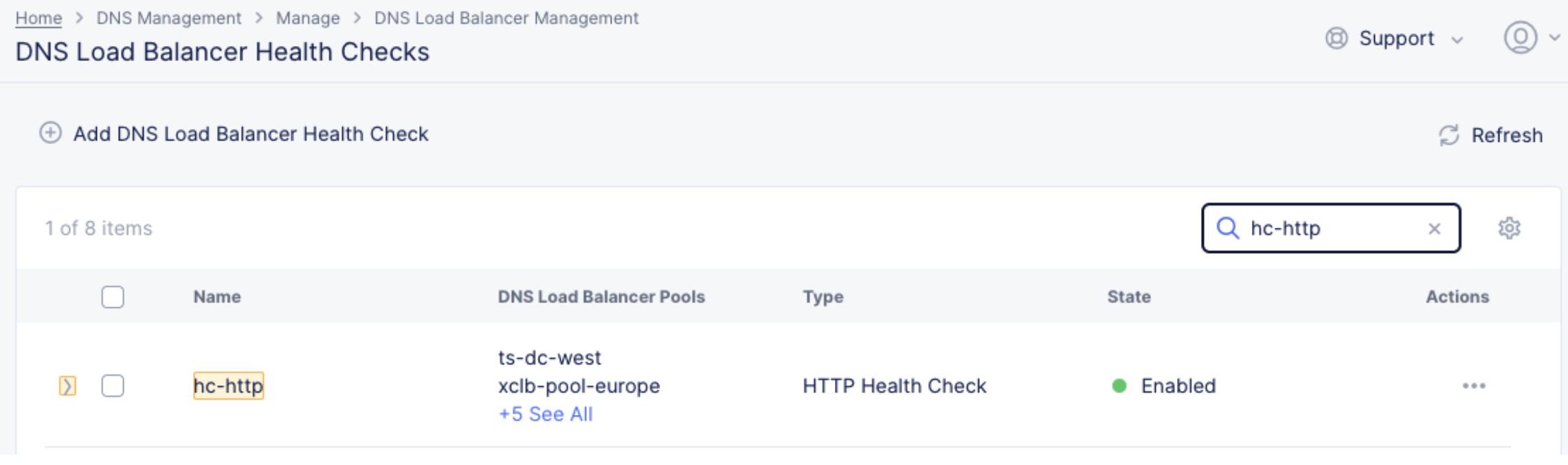 Figure: DNSLB Health Check